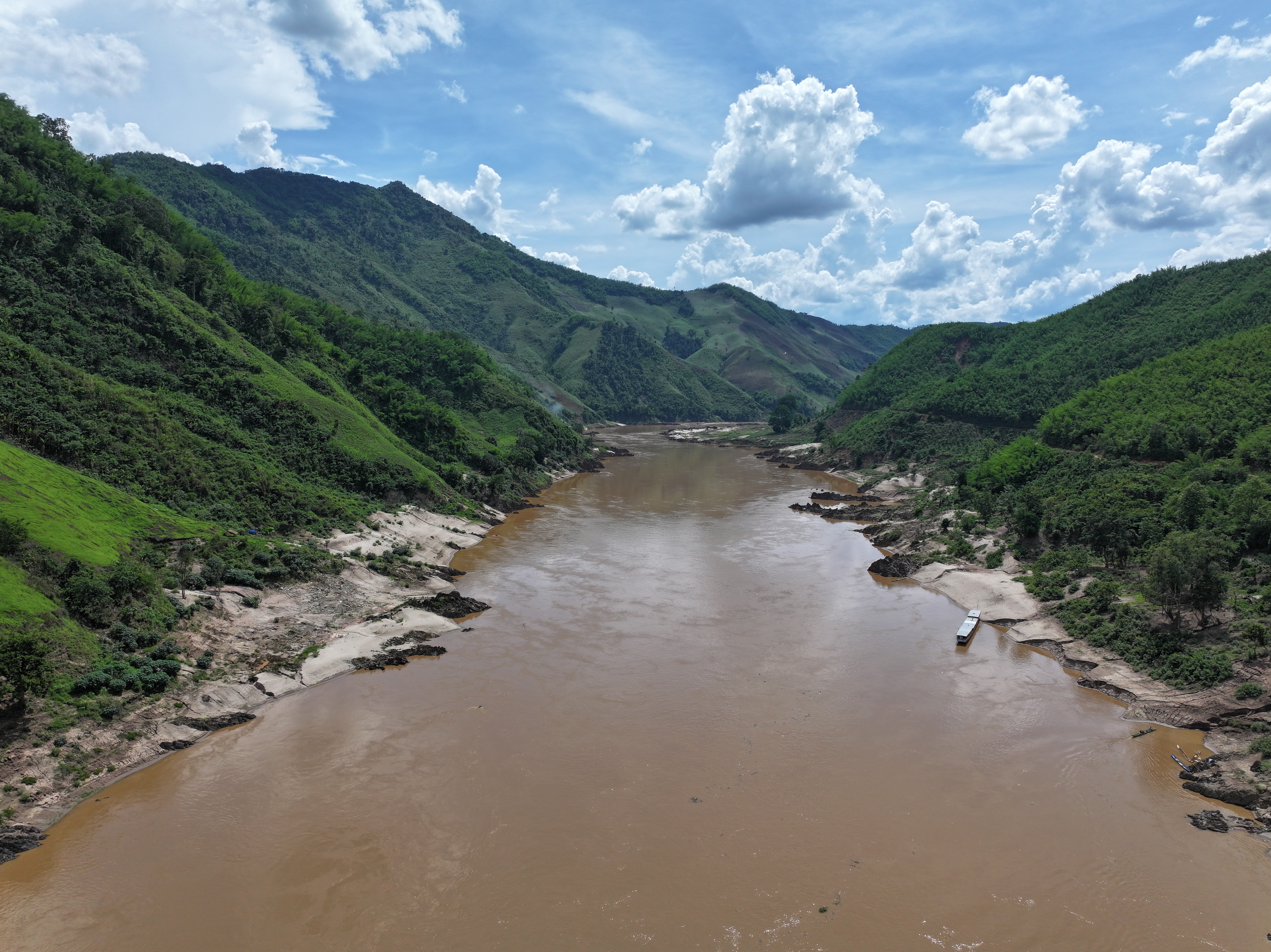 The Mekong River in Laos